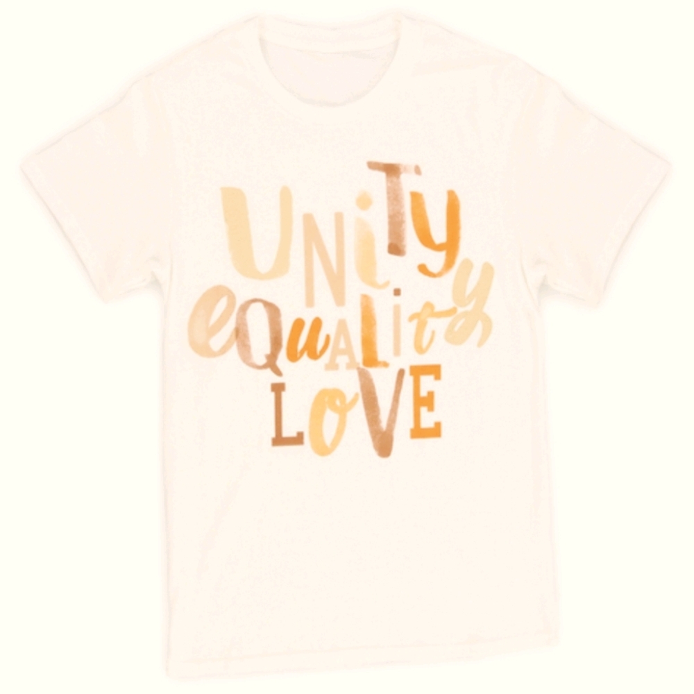 BOGO NWT CACTUS & PEARL Unisex Crewneck Short-Sleeve Lettered Graphic Teeshirt